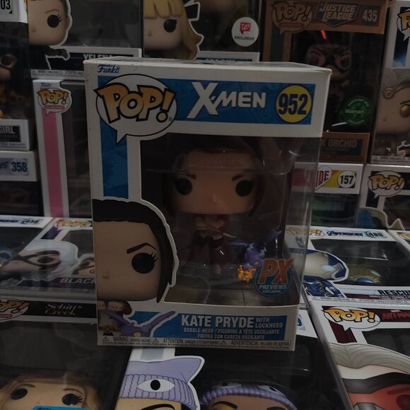 Funko Pop Kate Pryde with Lockheed X-Men 952 PX Previews Exclusive Marvel - Picture 1 of 7